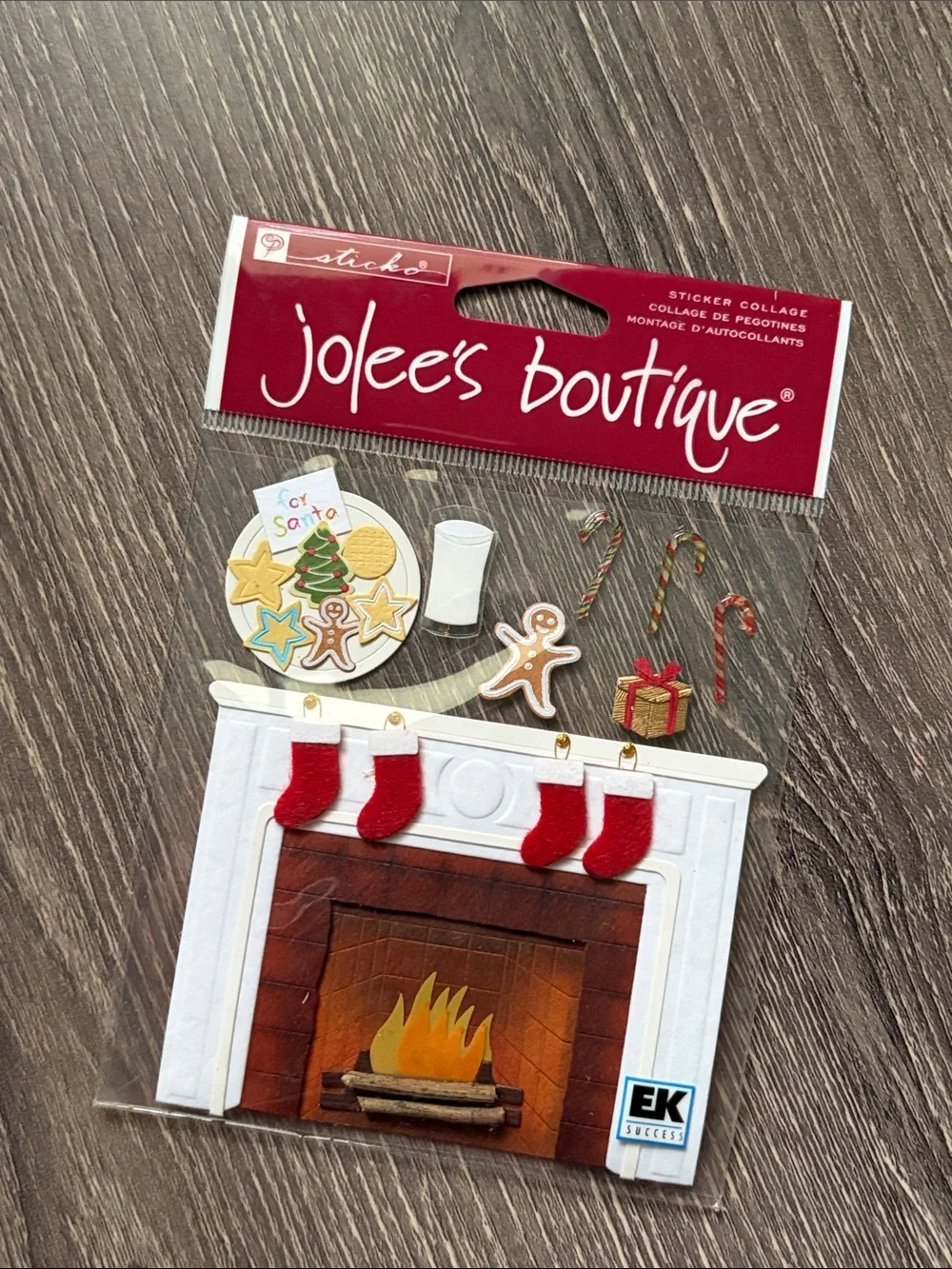 ❤️$13 Jolee's Boutique Waiting for Santa Sticker Collage
